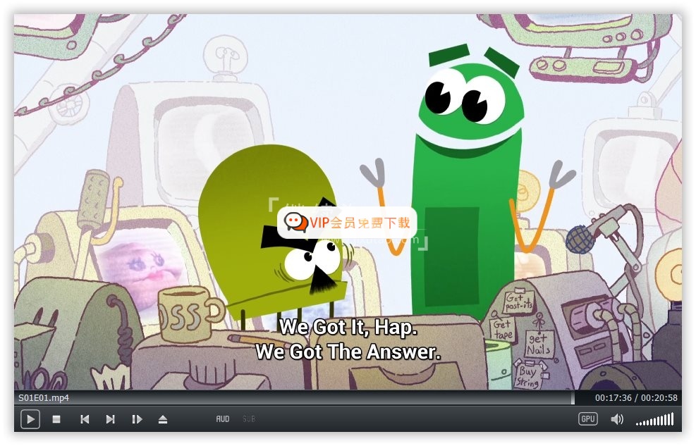 Netflix科普英语动画片《Ask The StoryBots 问问故事机器人 全集》全1-3季共22集，1080P高清视频带英文字幕，百度网盘下载！