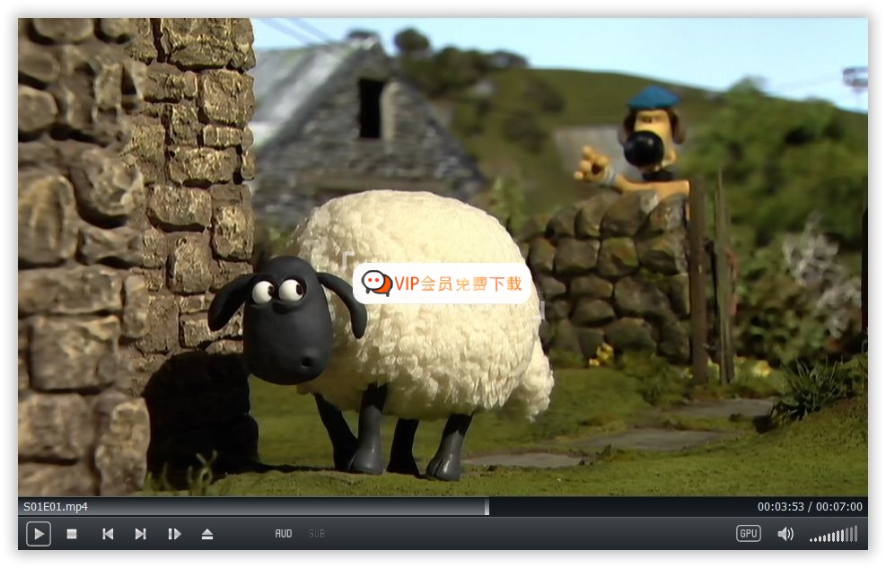 BBC定格启蒙动画片《Shaun the Sheep小羊肖恩》全七季共230集，适合0-8岁，1080P高清视频，百度网盘下载！