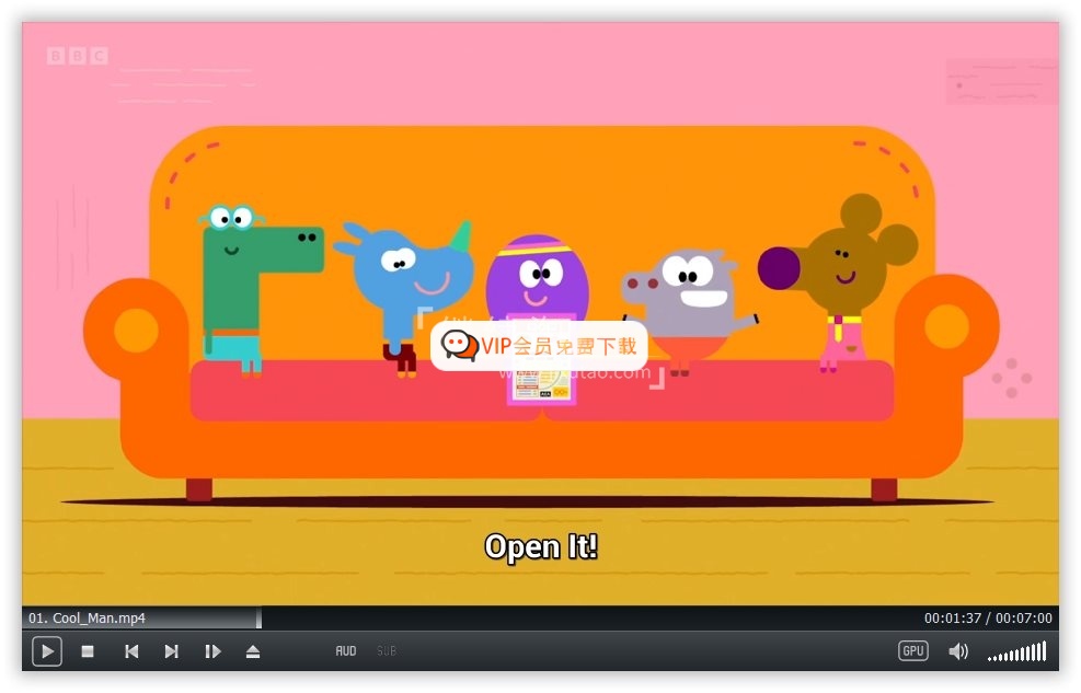 道奇衍生英文动画《Hey Duggee's Squirrel Club 道奇松鼠俱乐部》全13集，1080P高清视频带英文字幕，百度网盘下载！