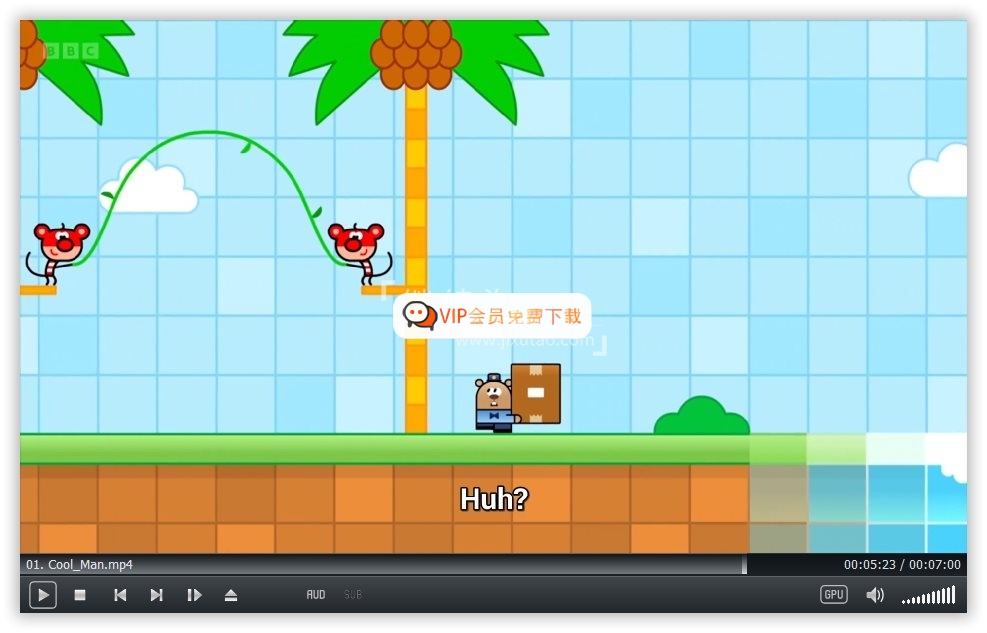 道奇衍生英文动画《Hey Duggee's Squirrel Club 道奇松鼠俱乐部》全13集，1080P高清视频带英文字幕，百度网盘下载！
