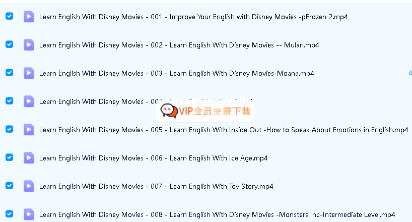 image-322.png 油管播放量超百万 Learn English With Disney Movies 看迪士尼学英语